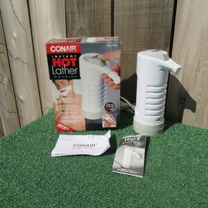 Vintage Conair Instant Hot Lather Shaving Cream Dispenser Machine HLM10